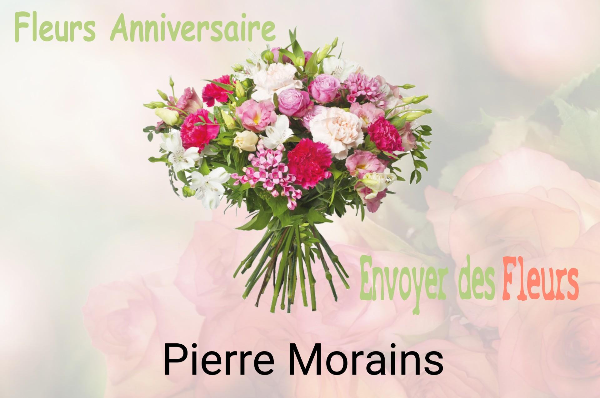 Bouquet de fleurs d’anniversaire livré à Pierre-Morains